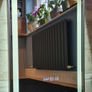LED Bathroom Mirror Chrome Silver Frame Antifog 50x70cm Image 2