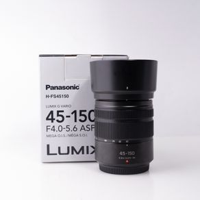 Lumix G Vario 45-150mm Interchangeable Telephoto Zoom Lens with Mega OIS.