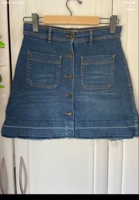 skirt Zara button front skirt medium