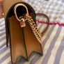 Tory Burch Brown Cross Body Bag with Gold Hardware Image 8