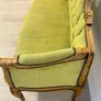 French Love Seat Vintage Settee Image 3