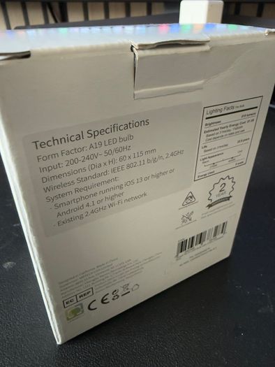 HomeKit Meross Smart Bulbs x 2 (E27)
