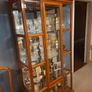 Fefco Antique Rosewood Display Cabinet Image 2