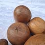 Set of 13 Mid Century Acacia Hardwood Fruits Image 10