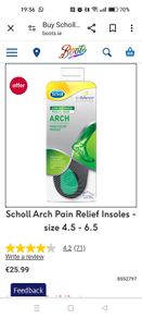 Scholl Arch Support