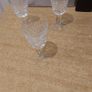 Vintage Watford crystal sherry/port Glasses Image 3
