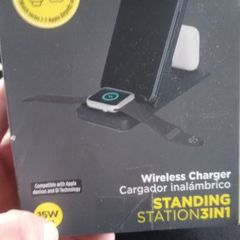 K six Wireless charging 3 in one station for apple