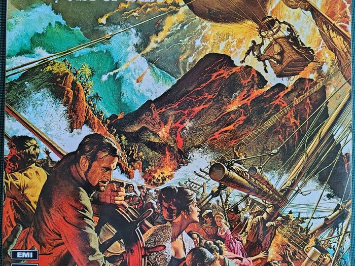 Frank De Vol - Krakatoa, East Of Java (Music From The Original Sound Track) Vinyl LP (1966) UK 1st Pressing Soundtrack Score EX+