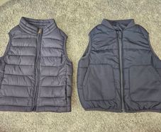 Two baby boy gilet