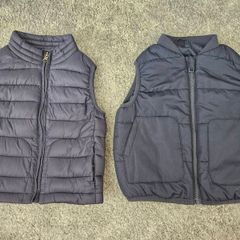 Two baby boy gilet