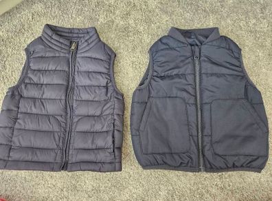 Two baby boy gilet