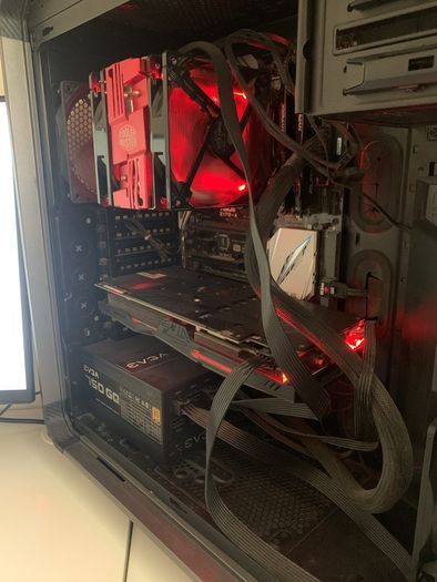 Gaming pc + Free gift keyboard with keycaps & mouse with rgb lights + headphones