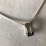 Sterling silver necklace and pendant Image 3