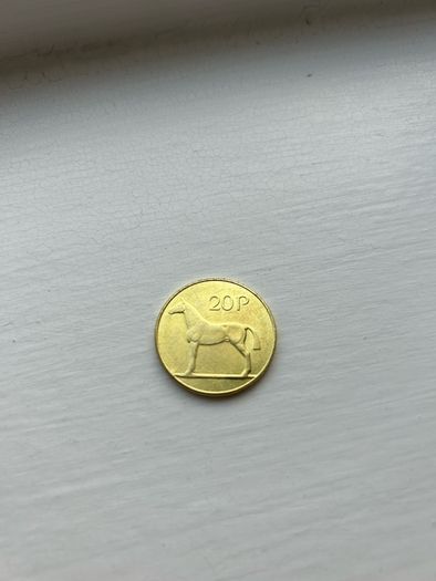 coin 20p 1985 reproduction