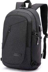 Anti-Theft Laptop Backpack,Business Travel Backpack Bag with USB Charging Port Lock,Water Resistant College School Computer Rucksack Work Backpack