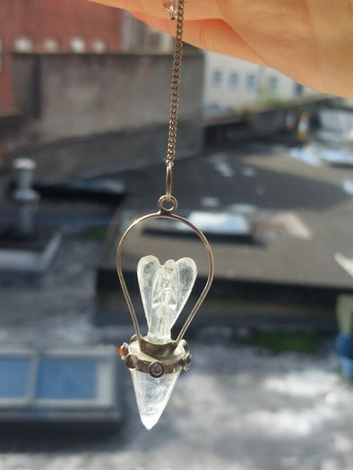 crystal angel pendulum