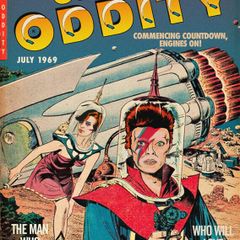 David Bowie - Space Oddity Comic - A4 Mini Print/Poster