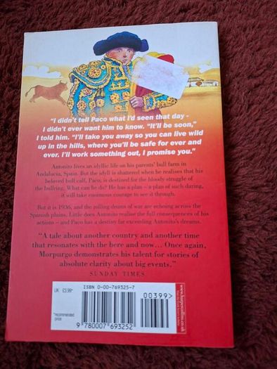 Toro! Toro! by Michael Morpurgo