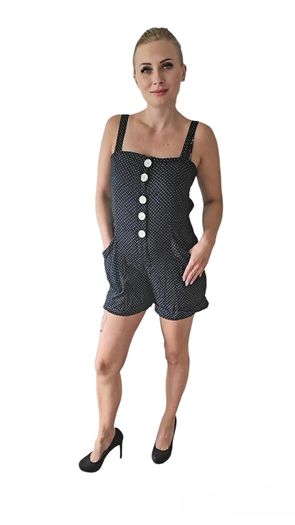Dotted jumpsuit size 10