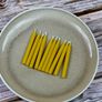 Natural Pure Beeswax Birthday candles Image 4