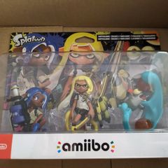 Splatoon 3 amiibo (three figures)