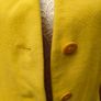 Yellow Cashmere Wool Blend Blazer by Mondi vintage 80s 90s Image 6