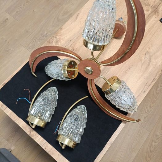 Vintage ceiling light fixtures from the 1960s/1970s