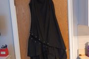 Julie Guerlande Black  Sleevless  Dress.   S.12 .