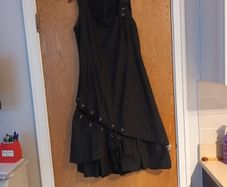 Julie Guerlande Black  Sleevless  Dress.   S.12 .