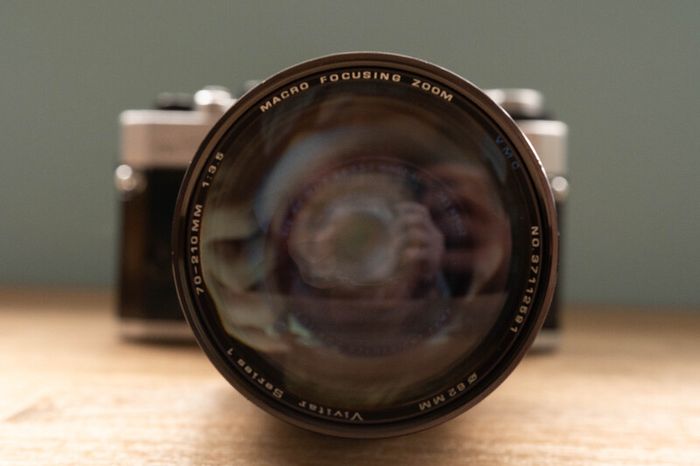 1980s Olympus OM-20 camera