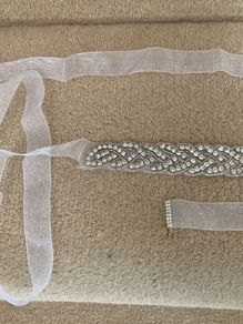 Diamond vintage belt for wedding dress or bridesmaid dress