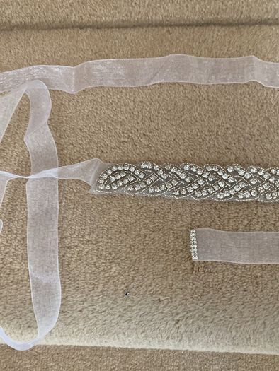 Diamond vintage belt for wedding dress or bridesmaid dress