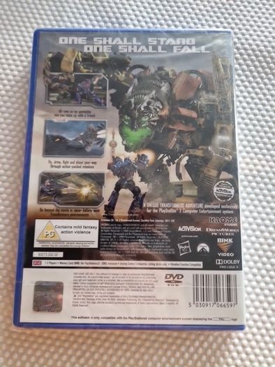 Brand new game sealed Transformers Revenge of the Fallen PlayStation2 Ps2 Games Original
