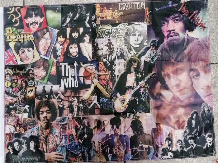 Music Legends 2 flag 3ft x 2ft.