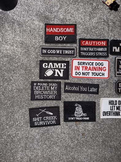 Velcro Morale Patches