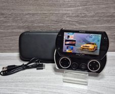 Modded Sony PSP Go 16GB Handheld System - Black -Poor Cosmetic Condition