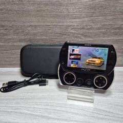 Modded Sony PSP Go 16GB Handheld System - Black -Poor Cosmetic Condition