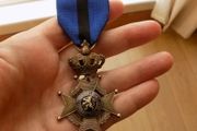 Silver.Belgium 1900.Order Of Leopold 11.Knights Cross.