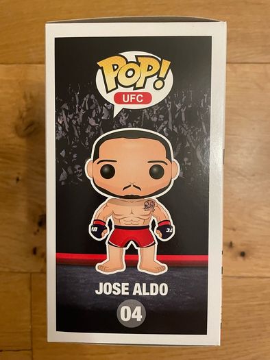 Vaulted Funko Pop! Jose Aldo #4 UFC. Mint Condition.