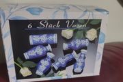 6 piece vases set