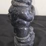 Vintage Wolf Original Soapstone Inuit Couple Statue Image 6