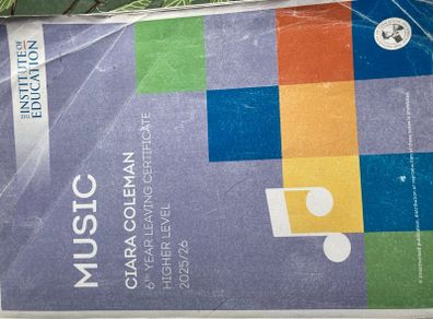 Music higher level leaving certificate notes