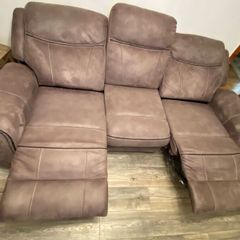 3 seater recliner electric sofa