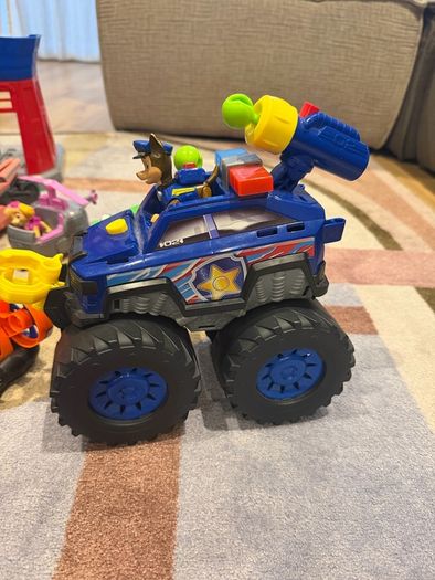 Paw Patrol Reecue Wheels Chase's big car