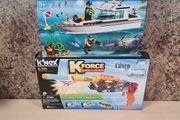 Lego 60221 City Diving Yacht And Knex Kforce K-10x Build And Blast Brand New Sealed Bundle