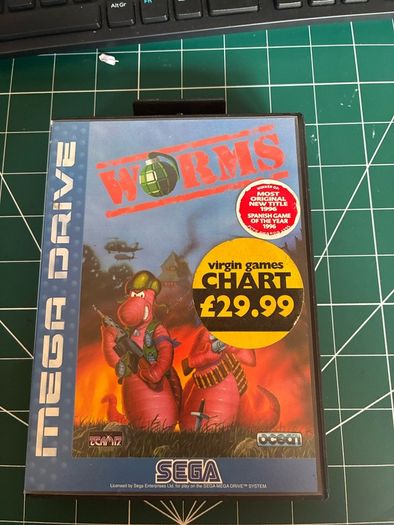 Worms Sega Megadrive