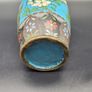 Antique Chinese Japanese Cloisonne Vase Ginger Jar Bowl 3 Pieces Image 6