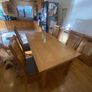 Solid Wooden Extendable Dining Table Image 5