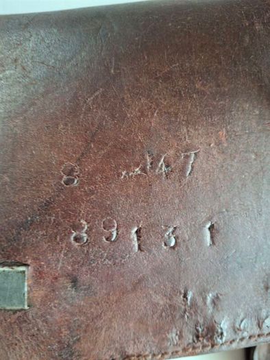 IRISH ARMY officer  Short Leather & bucket Spats Numbered Could Be 1946  ?