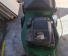 Petrol lawnmower